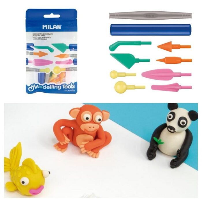 Alat za modeliranje plastelina u setu 10 komada