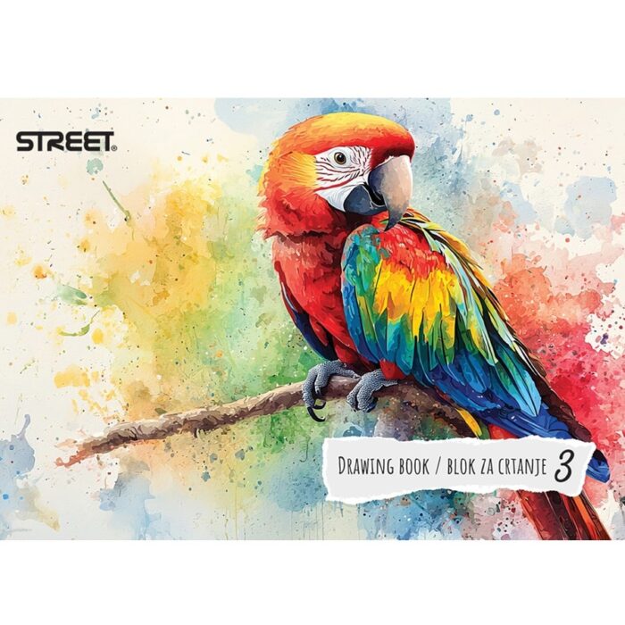 Blok za crtanje br.3 Street