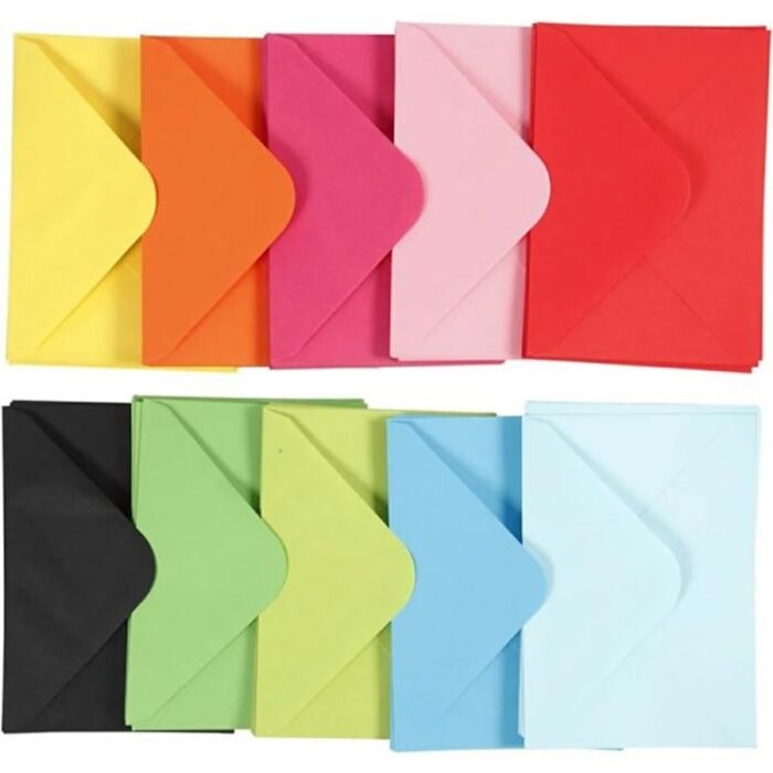 Kuverta u boji 11.5x16 cm