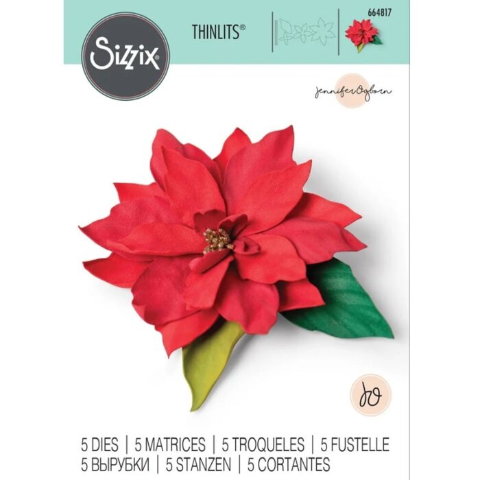 Nastavak za Sizzix - Elegant Poinsettia