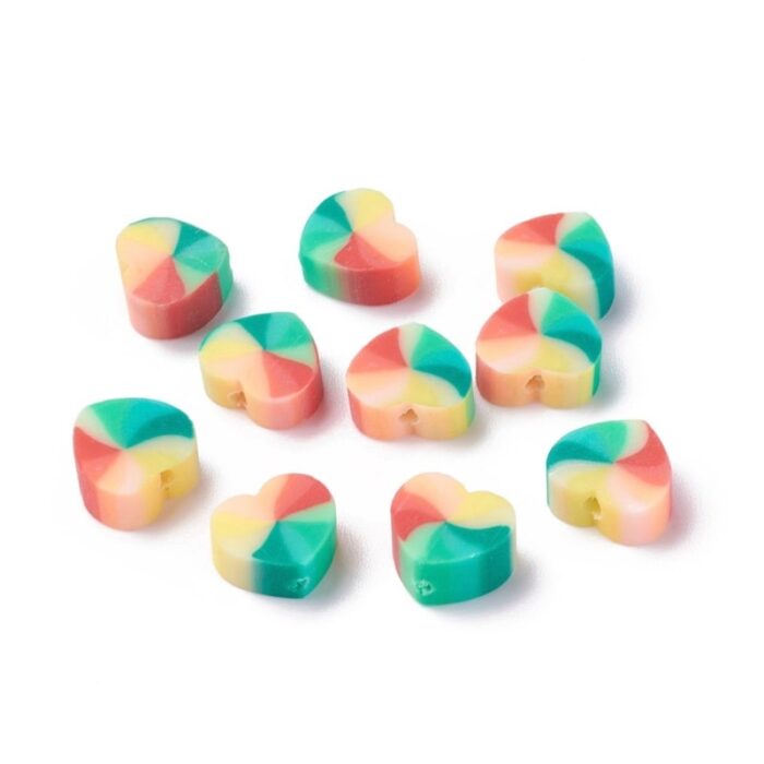 Perlice polimerna glina srce