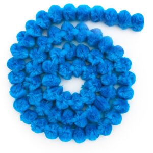Pomponi girlanda-plava