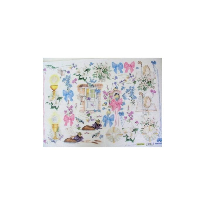 Rižin silk decoupage papir 35x50 cm