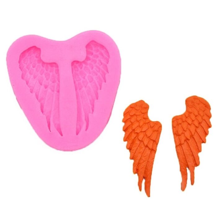 Silikonski kalup krila anđela 71x68x8 mm