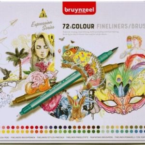 Bruynzeel expression fine liners/brush pens 30027 ABOJ-363