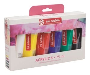Akrilne boje u setu od 6x75 ml Royal Talens Art Creation