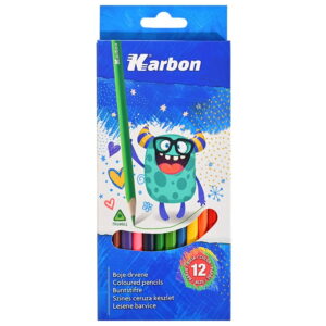 Drvene bojice 12/1 trobridne Karbon