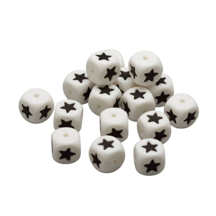 Perlice silikonske kockice 12 mm 10 komada