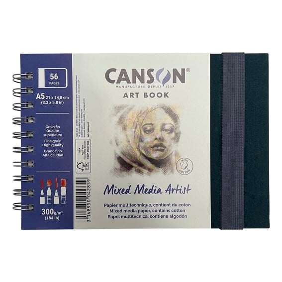 Canson mixed media artist art book 30971 BLOK-302