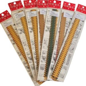 Quilling trakice za papirnate cvjetove set 5 komada