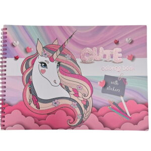 Bojanka s naljepnicama Creative Cute A4