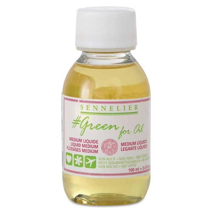 Sennelier green for oil medium 100 ml