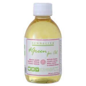 Sennelier green for oil medium 250 ml