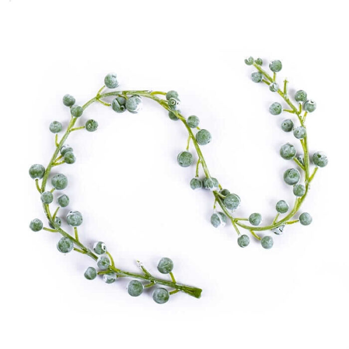Girlanda od zelenih bobica 44 cm