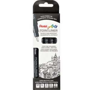 Fineliner pointliner set 5 kom Pentel
