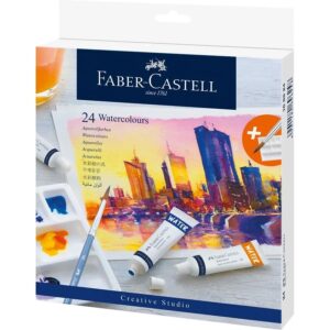 Akvarel boja u tubi 9 ml Faber-Castell-24 kom