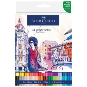Akvarel marker obostrani 24 boje Goldfaber Faber-Castell