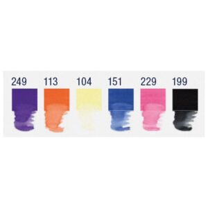 Akvarel marker obostrani 6 boja Fantasy Goldfaber faber-Castell boje