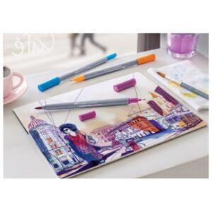 Akvarel marker obostrani 6 boja Fantasy Goldfaber faber-Castell otvoreni