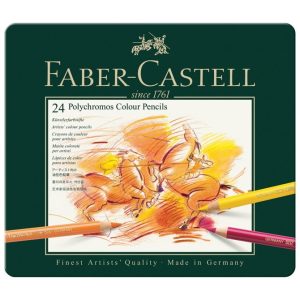 Drvene boje 24 boja Polychromos Faber-Castell