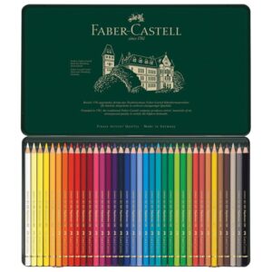 Drvene boje 36 boja Polychromos Faber-Castell otvorene Drvene boje 36 boja Polychromos Faber-Castell otvorene