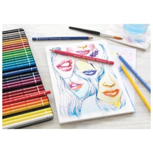 Drvene boje 36 boja Polychromos Faber-Castell primjer Drvene boje 36 boja Polychromos Faber-Castell primjer