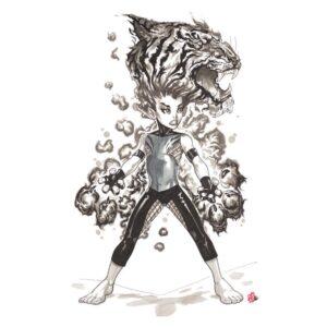 Flomaster Pritt artist Comic Shading 4 kom Faber- Castell primjer