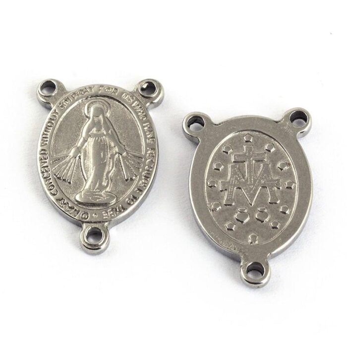 Link za krunicu nehrđajući čelik 20x14x2 mm