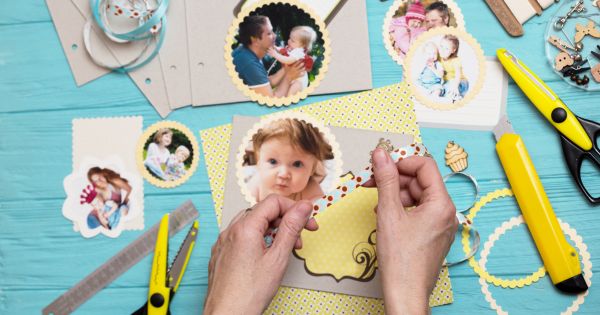 Kako napraviti foto album scrapbooking tehnikom