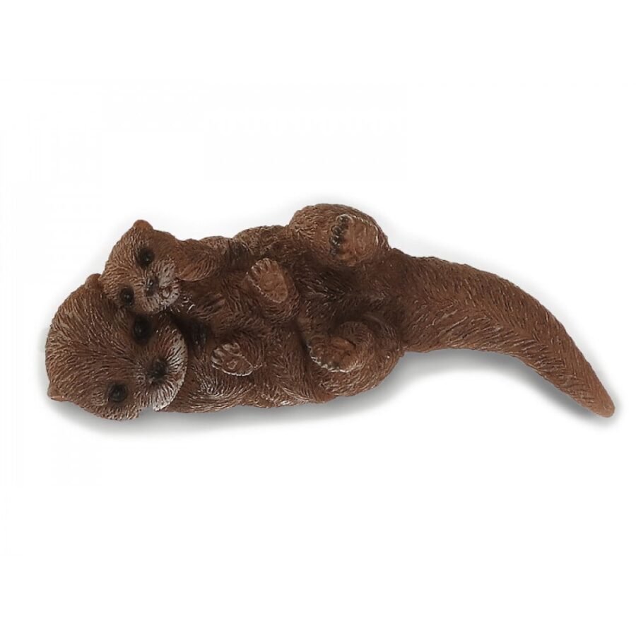 Vidra s mladunčetom 7.5x2x3cm