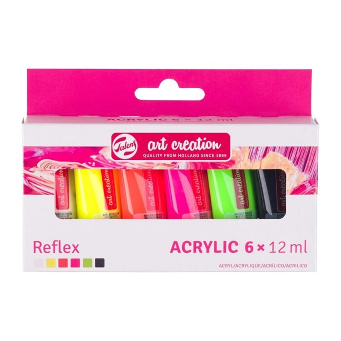 Akrilne boje set 6x12 ml Reflex Talens Art Creation