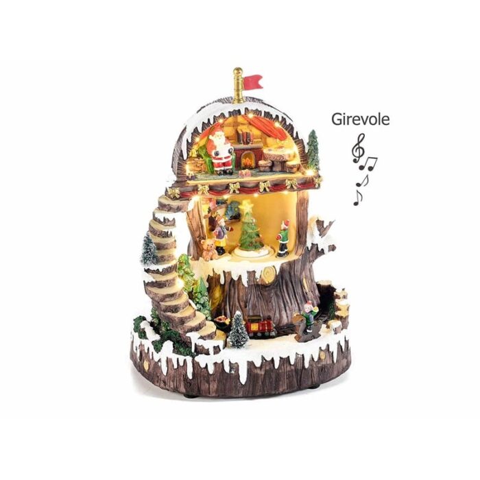 Božićna scena - Božićni pejzaži 22.5x18x30 cm