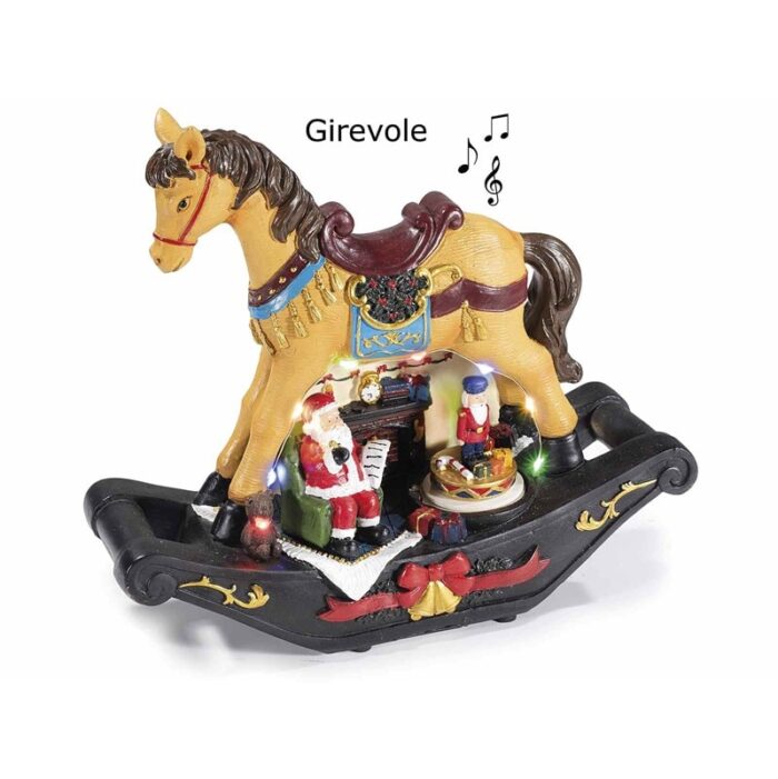 Božićna scena - Konjić 24.5x9.5x22 cm