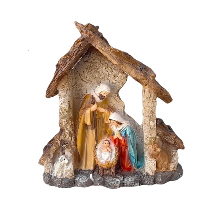 Jaslice scena 23x22 cm