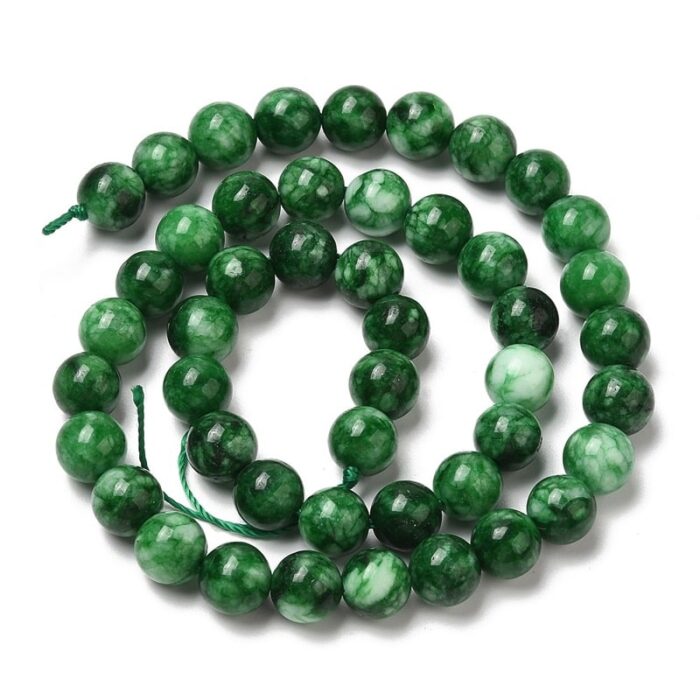 Perlice prirodni poludragi kamen Quartz Green 8.5 mm