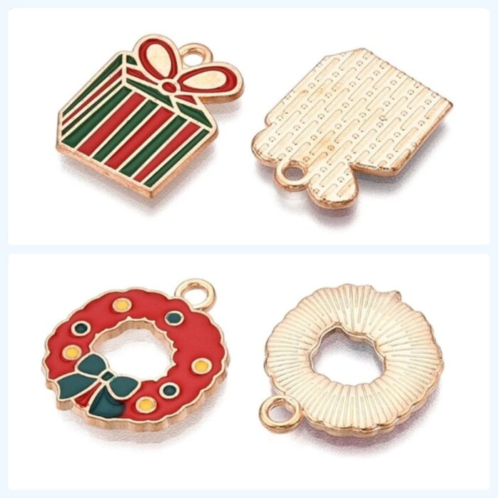 Privjesci enamel s božićnim motivima