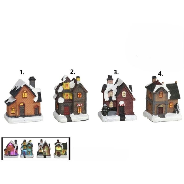 Božićno selo - kućica 7.5 cm