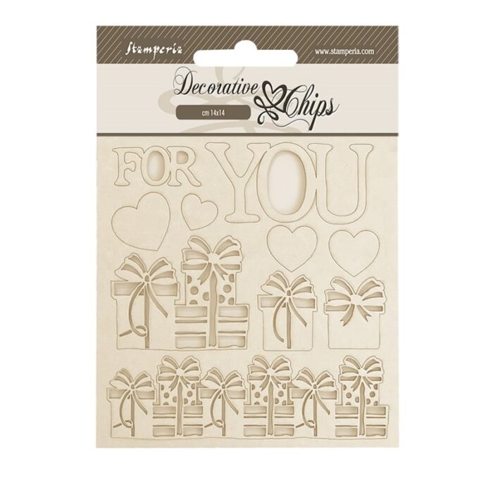 Decorative chips - Gear up for Christmas for you