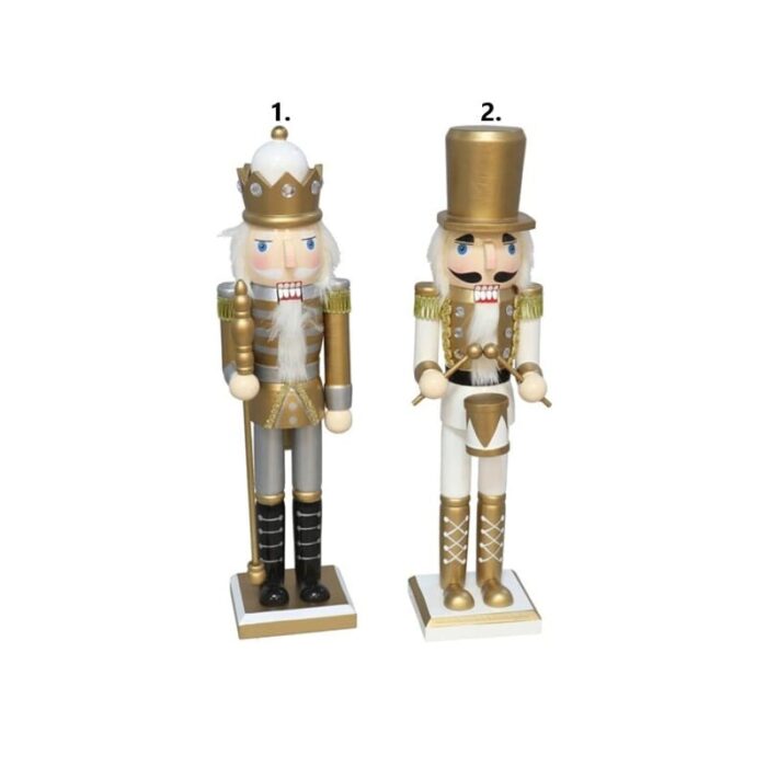 Orašar zlatni 10x8x38 cm