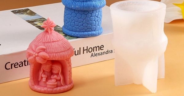 Silikonski kalupi za za izradu svijeća i sapuna