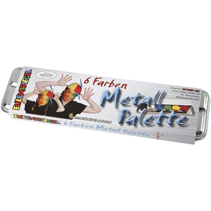 Boje za lice set 6 boja Eulenspiegel