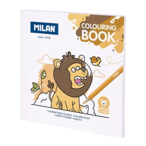 Bojanka za djecu Milan-Wild safari