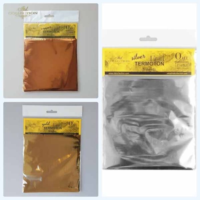 Metalik folija Termoton 5 listova Itd