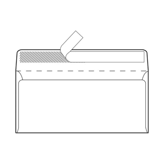 Kuverta 11x23 cm bez prozora Pigna-naslovna