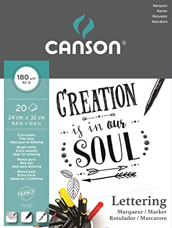 Blok za crtanje Lettering Canson 180 gr