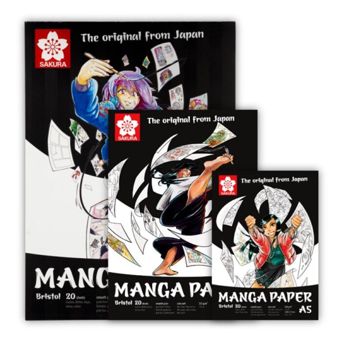 Crtaći blok Sakura Manga 250 g
