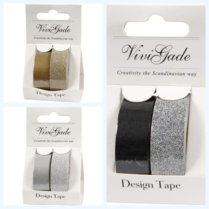 Dekorativna traka ljepljiva 15 mm u setu 2 komada