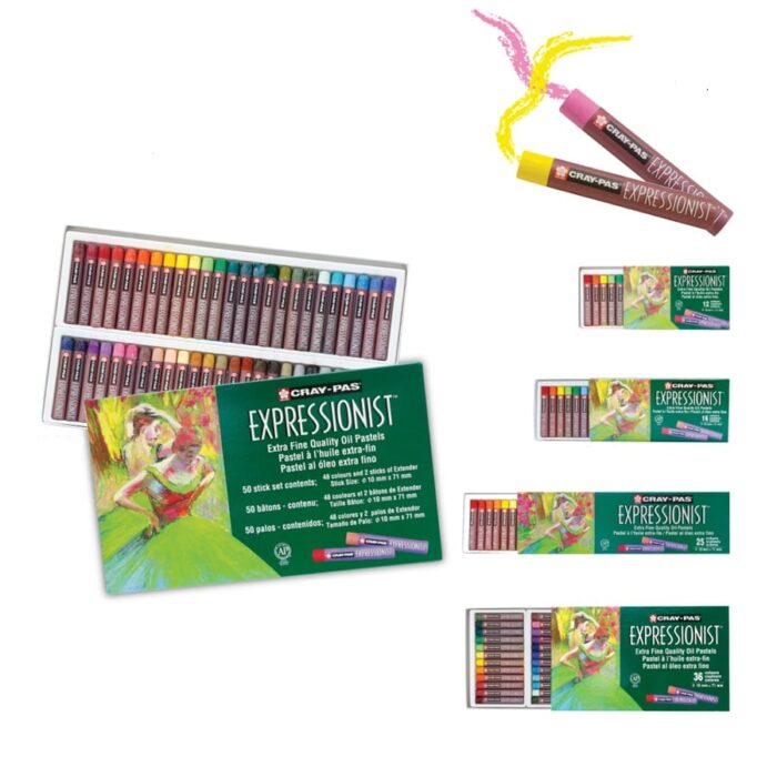 Pastele uljne Sakura Cray-Pas Expressionist