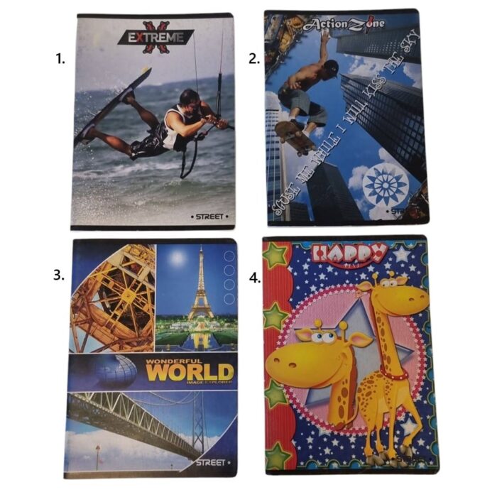 Bilježnica za geometriju A5 Street