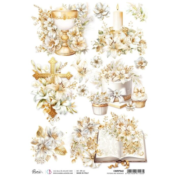 Rižin papir A4 Blessing Day Potions and Remedies